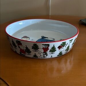 Peanuts Snoopy Holiday Baking Dish